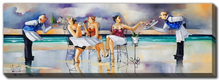 Streamline Art Ladies Night D4065 12x36 Streamline Art Ladies Night D4065 12x36