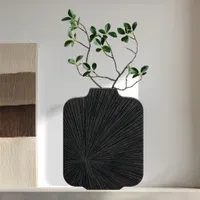 Vase T&T Radiance Tall Double Carved Resin 12" 904640A