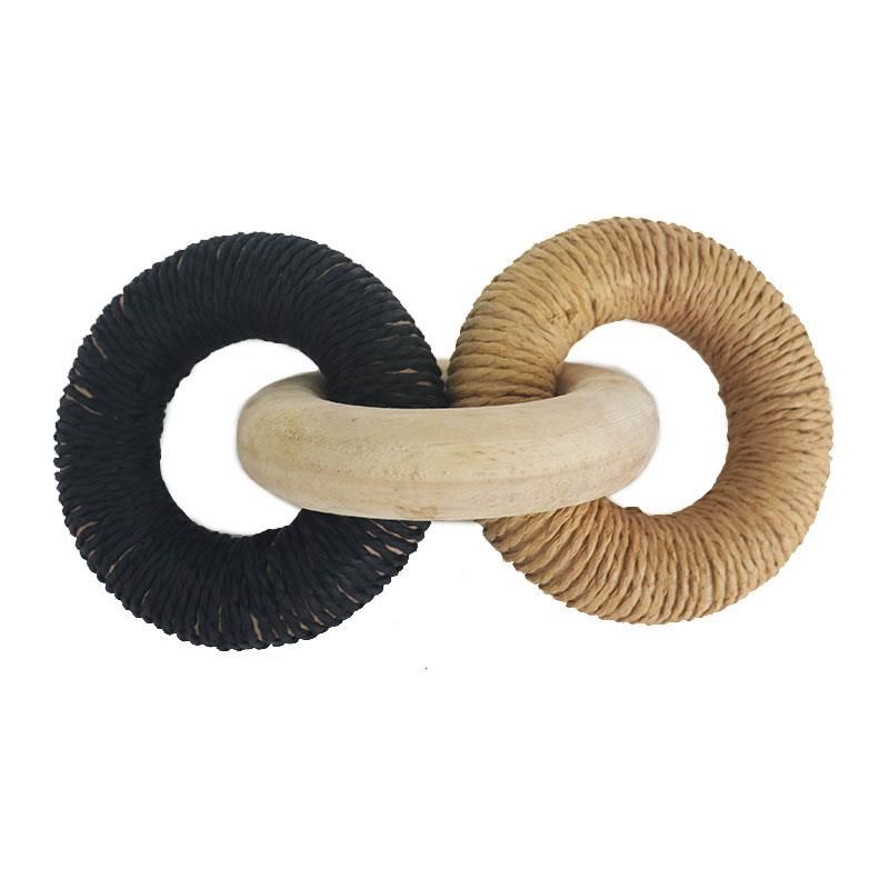 Decor Koppers Wooden 3 Chain 57240