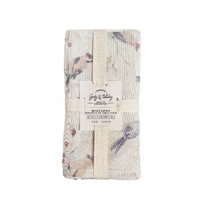 Napkin Harman Birds Linen S/4