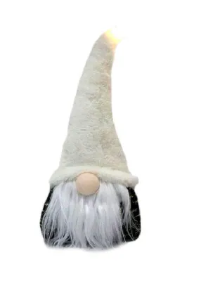 Xmas TriW B&W LED Gnome KOP49269