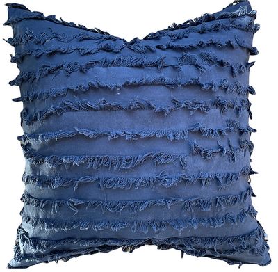 Cushions Livia Indian Navy Blue 18 x 18 IND-17