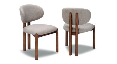 Stylus Lotte Dining Chair Manning Taupe Stylus Lotte Dining Chair Manning Taupe