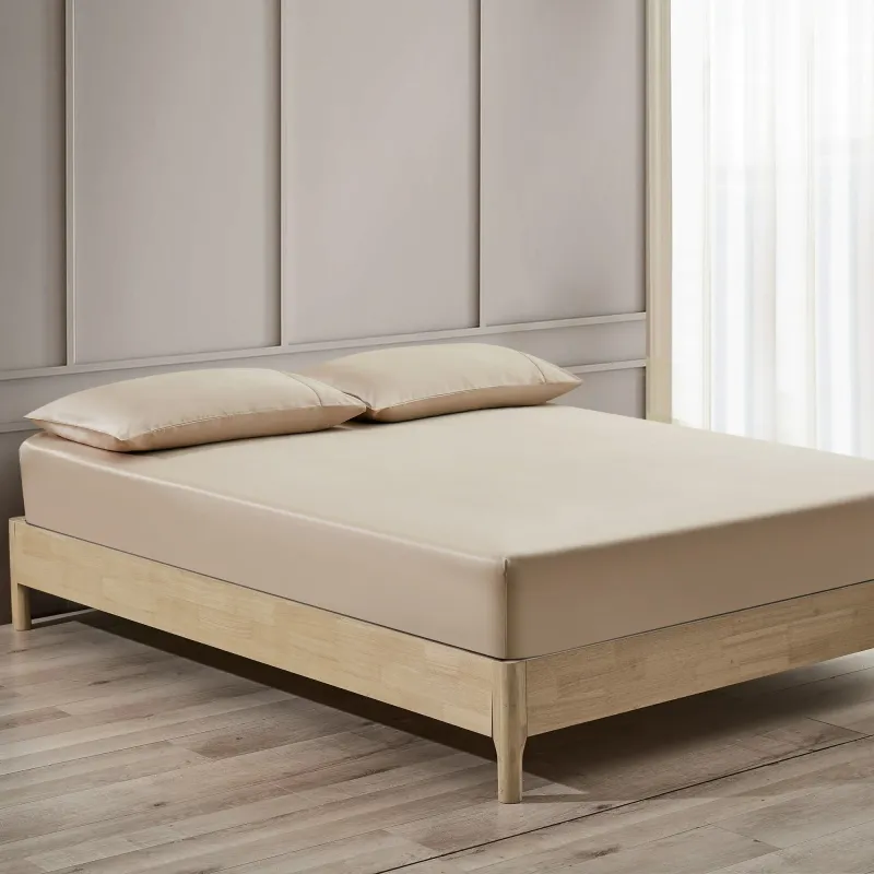 Sheets Daniadown Pima Cotton Twin Fitted 15" Mocha