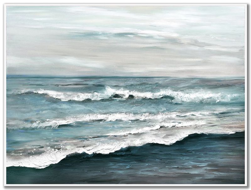 Streamline Art Endless Ocean Ripples CHY25129 36x48 Streamline Art Endless Ocean Ripples CHY25129 36x48