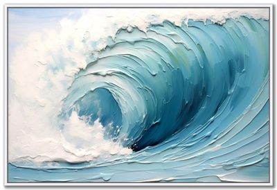 Streamline Art Majestic Ocean Wave CHY25131 36x48
