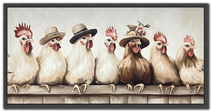 Streamline Art Cluck Couture CHY25504 20x40 Streamline Art Cluck Couture CHY25504 20x40