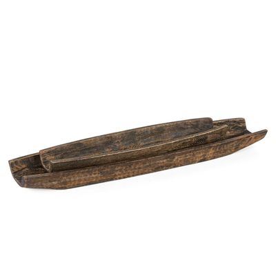 Tray Vertuu Wood Boat Tray LG Tray Vertuu Wood Boat Tray LG