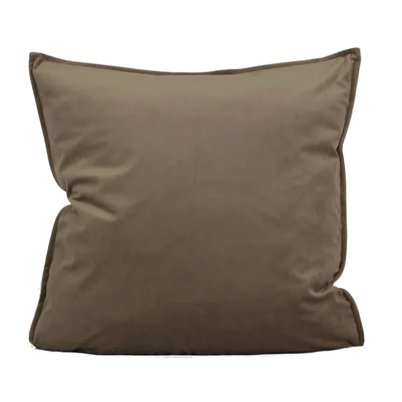 Cushions Daniadown Dutch Velvet Coffee Deco 14 x 22