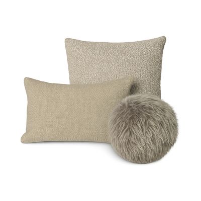 Cushions SIF Crush Square Natural