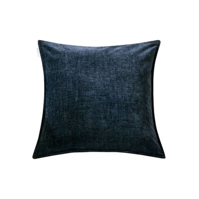 Daniadown Textured Velvet Ocean Blue Sofa 20 x 20