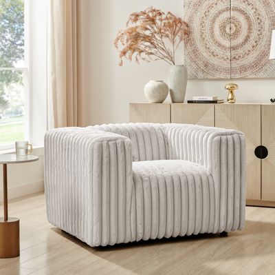 Stylus Ridge Arm Chair in Van Foggy