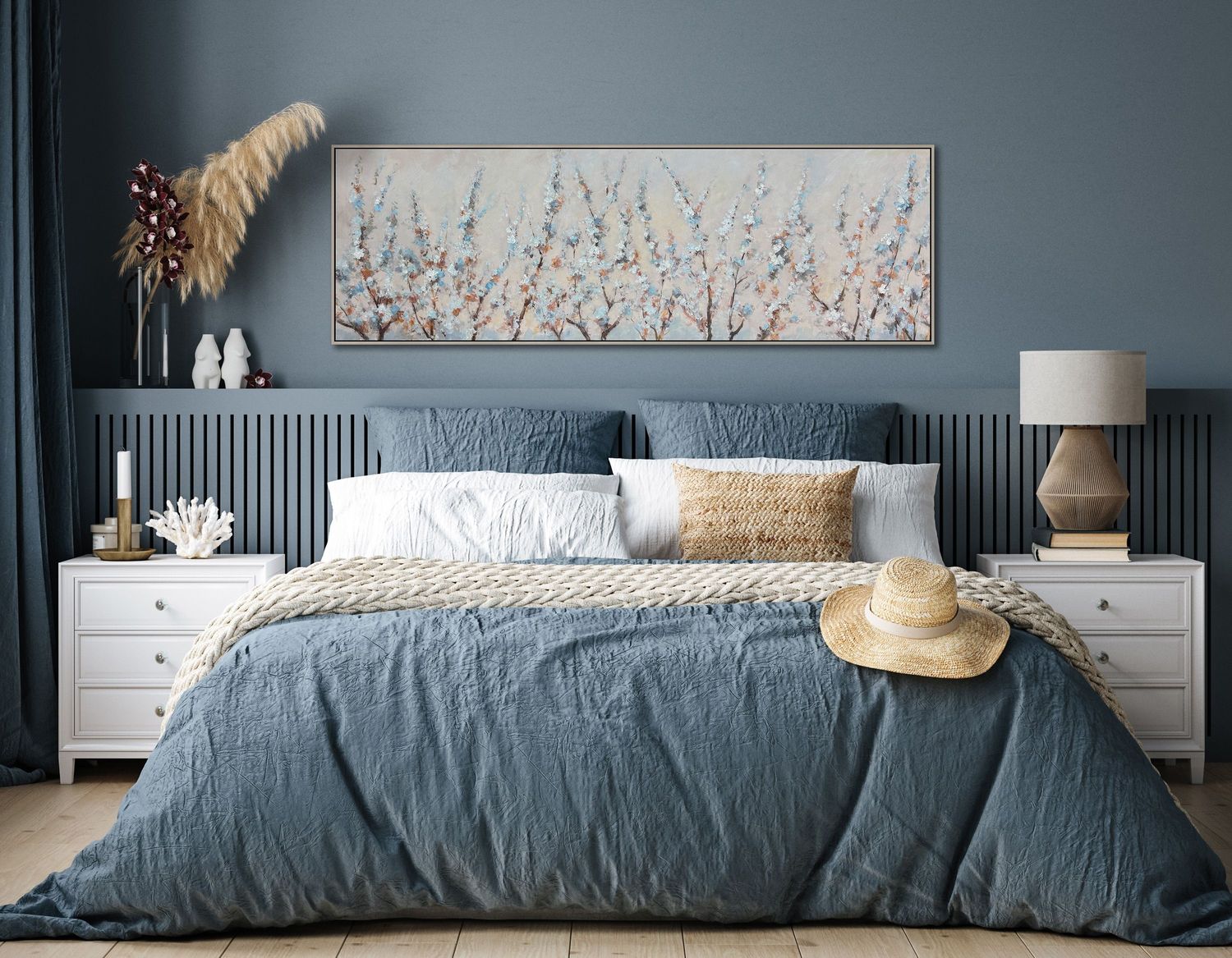 Streamline Art Frosted Blooms 20x60 SUN25115