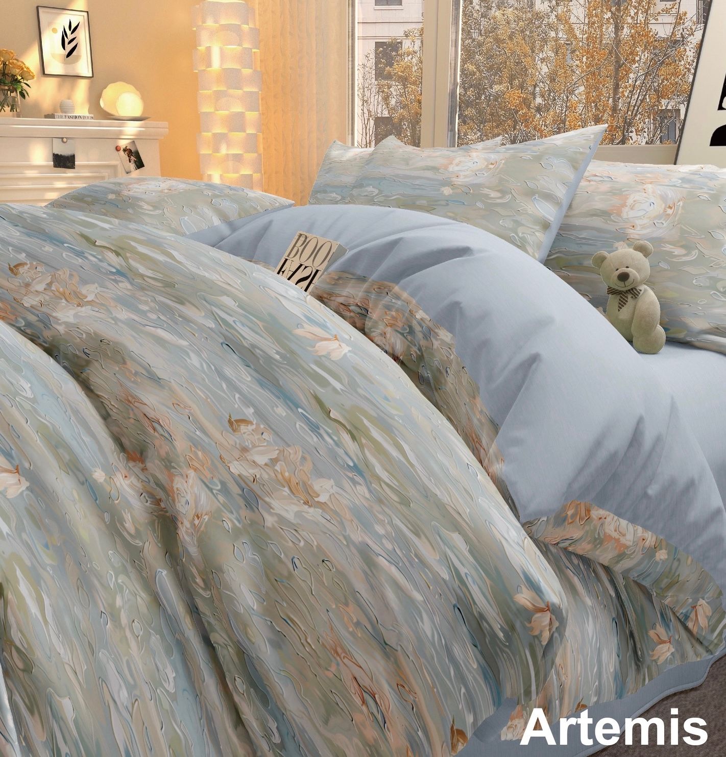 Duvet Cover Contempo Artemis King w/ shams Duvet Cover Contempo Artemis King w/ shams