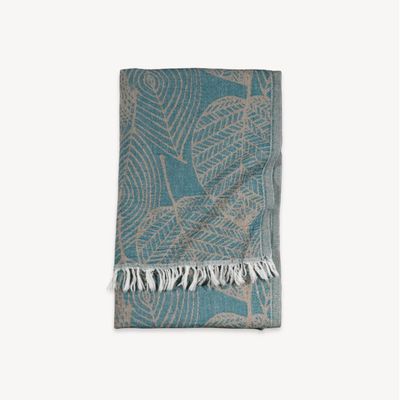 Turkish Towel Pokoloko Leaf Appliqué TATB26