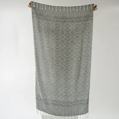 Turkish Towel Pokoloko Charcoal Sketch TATB38