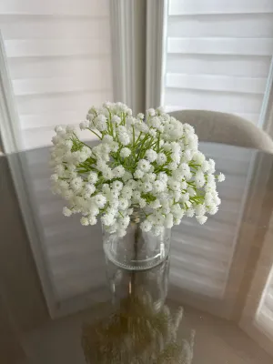 Flowers TriW White Gypsophila Bundle 9” 10197W Flowers TriW White Gypsophila Bundle 9” 10197W