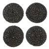 Coasters Ganz Black Woven S/4 CB180794