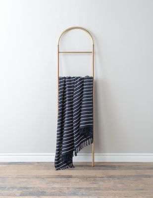 Throw Ganz Blue Stripe 50x60 CB198953
