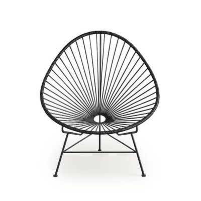 SIF Acapulco Chair - Black ACA-001 SIF Acapulco Chair - Black ACA-001