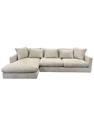 Stylus Haze Sectional Cuddle Parchment (15) 2PC