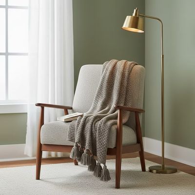 Throw Livia Cozy Grey COZ-8