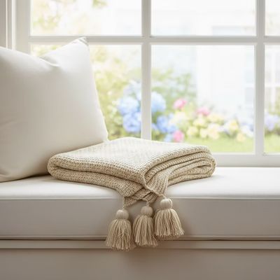 Throw Livia Cozy Beige COZ-9