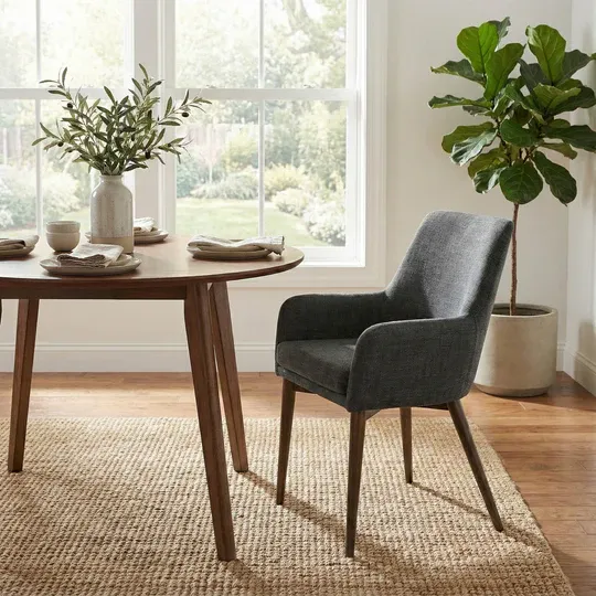 LH Fritz Arm Chair Slate FZV-02SLA LH Fritz Arm Chair Slate FZV-02SLA