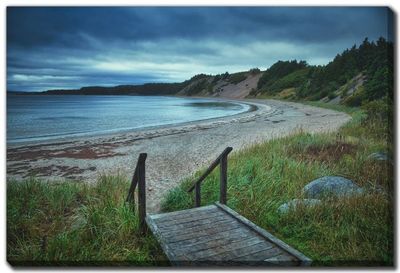 Streamline Art Beach Steps Sandy Cove DMG26002 30x45