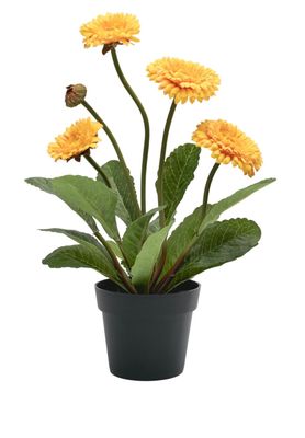 Plant T&T Faux Orange Gerbera 904556B Plant T&T Faux Orange Gerbera 904556B