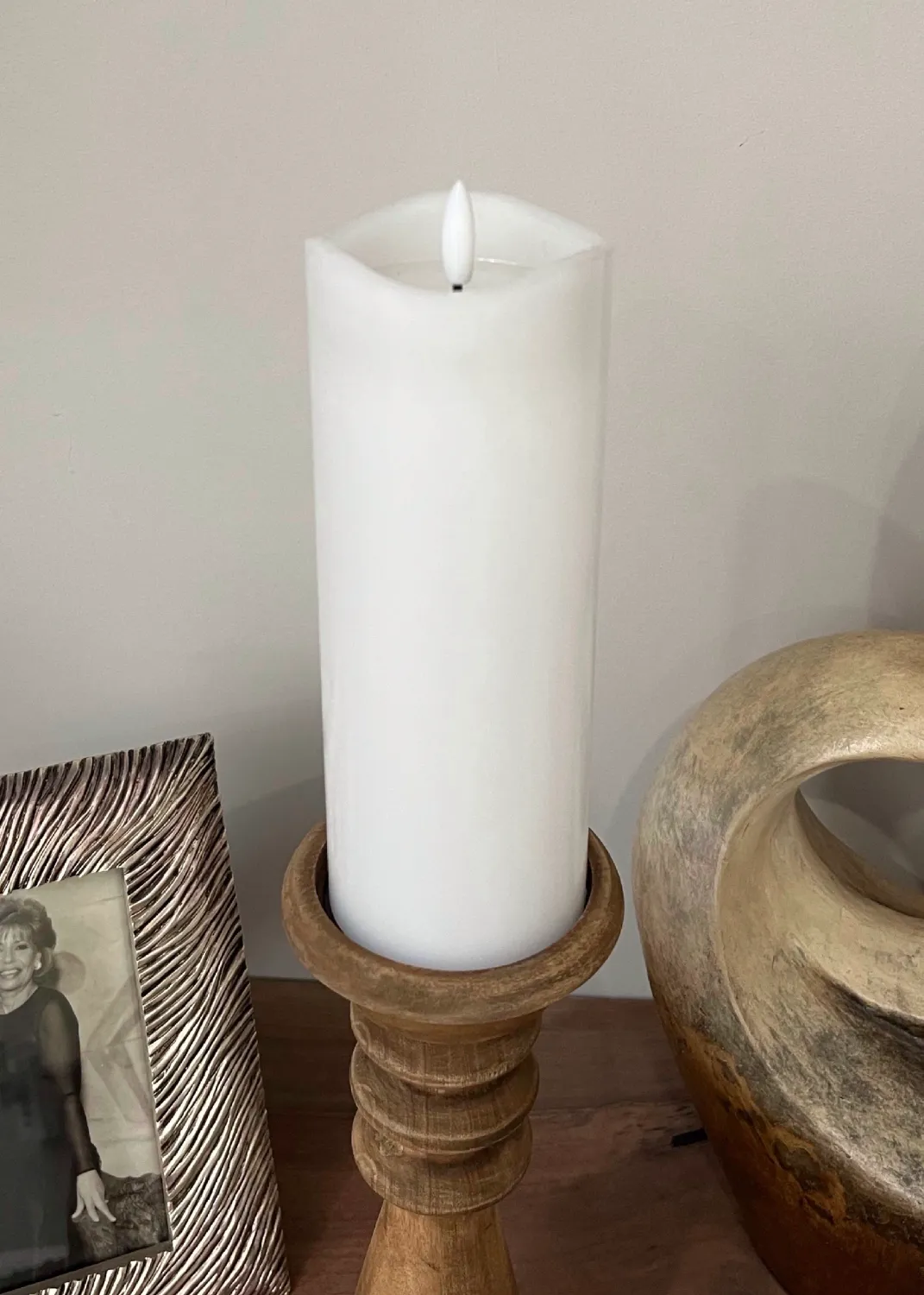 Candle TriW LED White 3” x 8” 1641W Candle TriW LED White 3” x 8” 1641W
