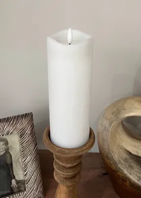 Candle TriW LED  White 3” x 8” 1641W