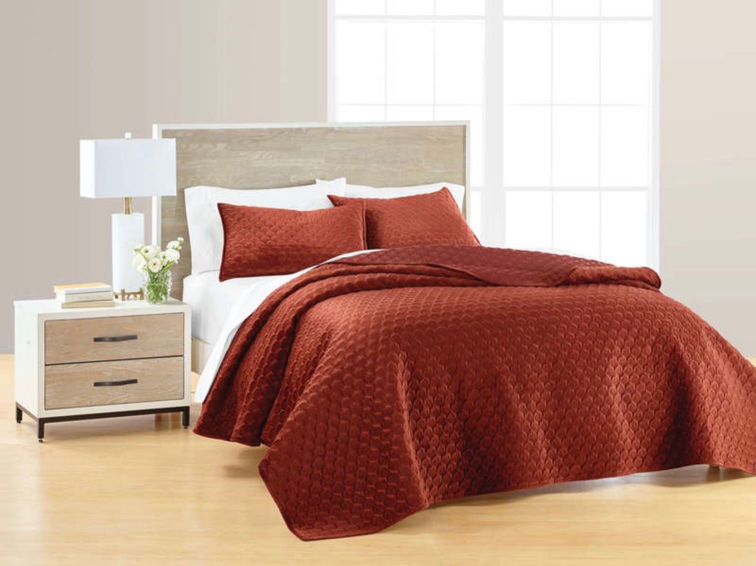 Quilt Sets Peace Arch Medallion Copper 60965 Queen**