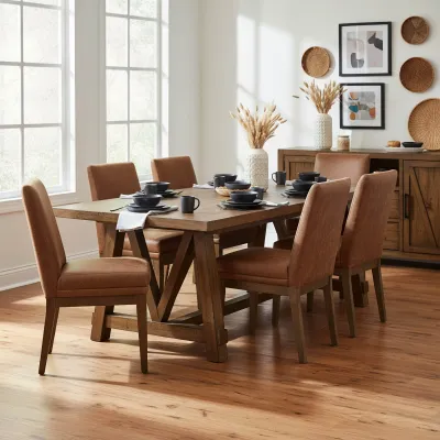 LH Stili Dining Chair Tan STL025 LH Stili Dining Chair Tan STL025
