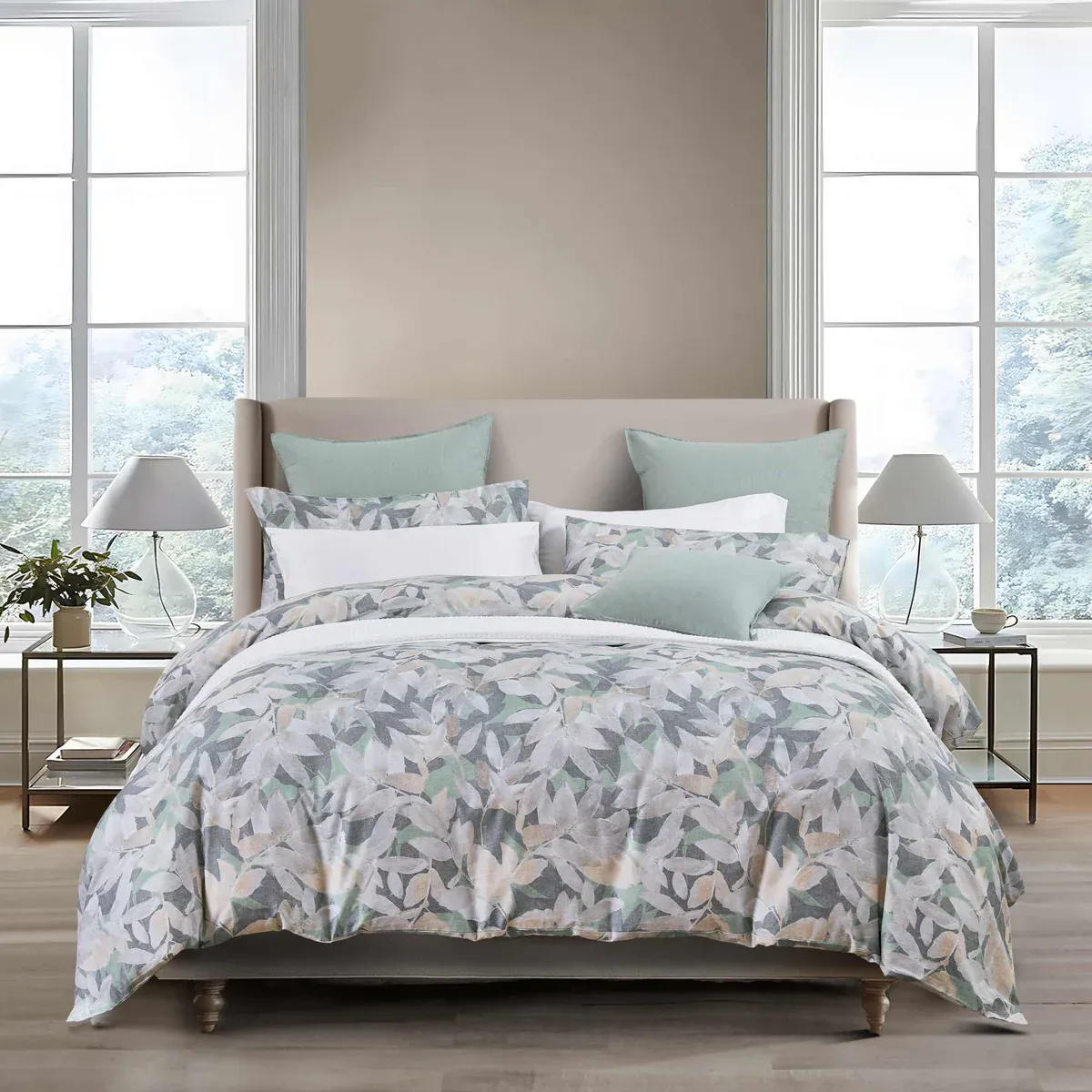 Duvet Cover Daniadown Arden Queen w / Pillow Cases