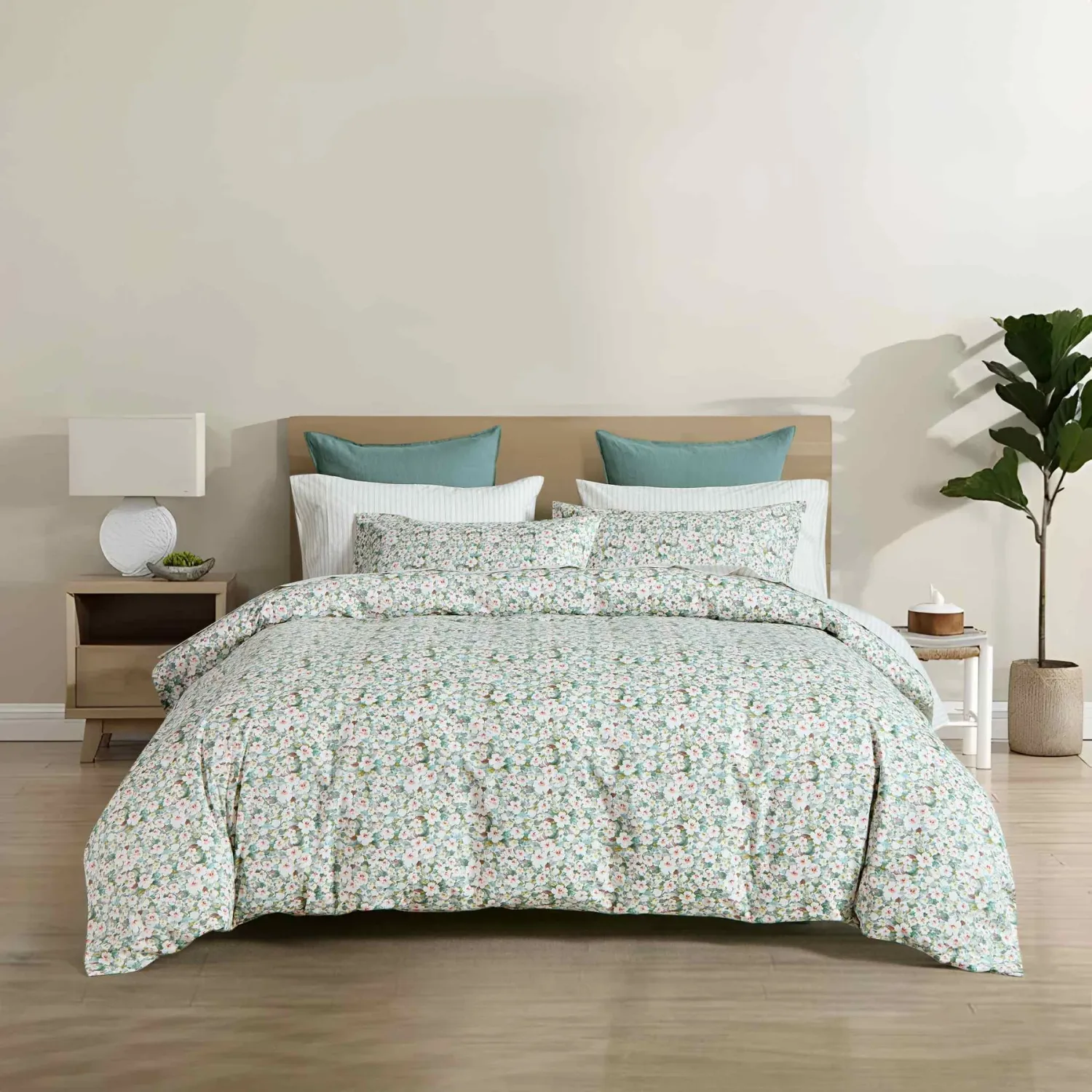 Duvet Cover Daniadown Teryn Queen w / Pillow Cases