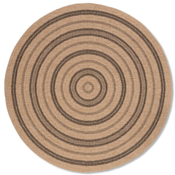 Rugs Viana Avanos Indoor/Outdoor 6’Round AVA-66-08863FBLK Rugs Viana Avanos Indoor/Outdoor 6’Round AVA-66-08863FBLK