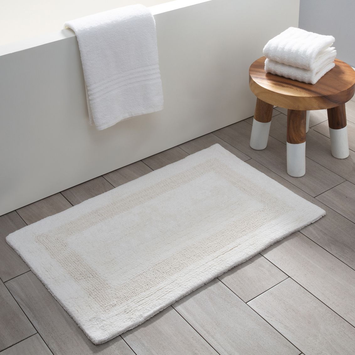 Bath Mat M@H Serenity Ivory 20 Bath Mat M@H Serenity Ivory 20" x 32" 455556