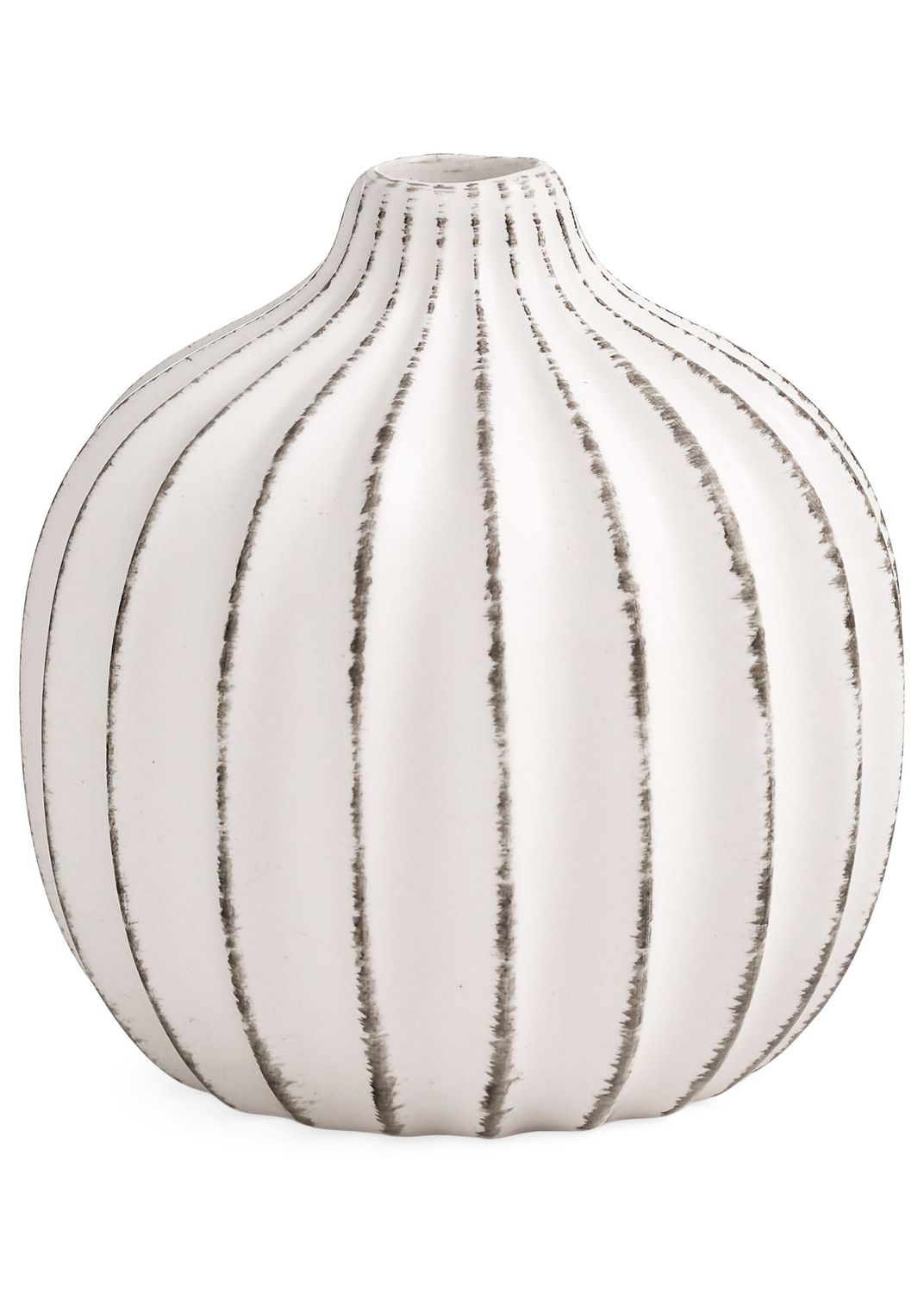 Vase ADV Strip White 5x5 8992020