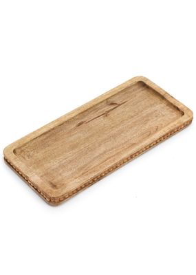 Tray ADV Wood Beaded 8530311
