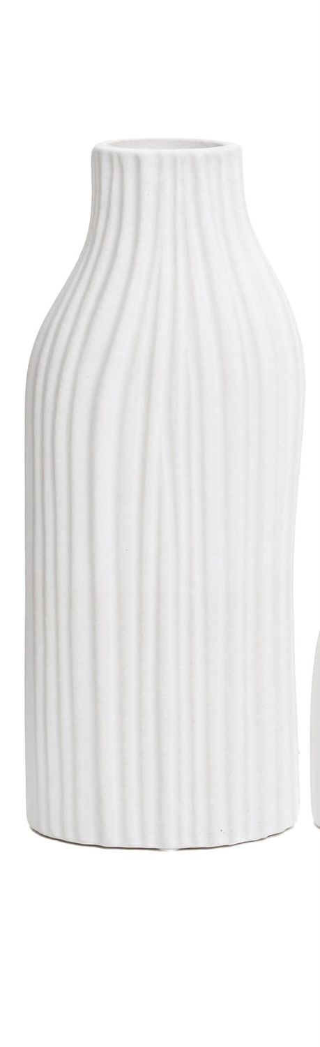 Vase ADV Edith White 5x12 B7450072