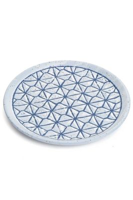 Plate ADV Azur Blue/White 8600281