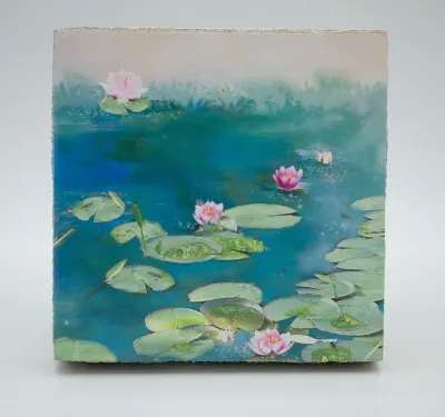Cedar Mountain Art Block Water Lillies
