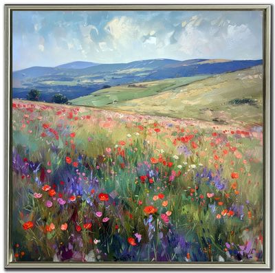 Streamline Art Into the Wild Meadow 32x32 WBG25572
