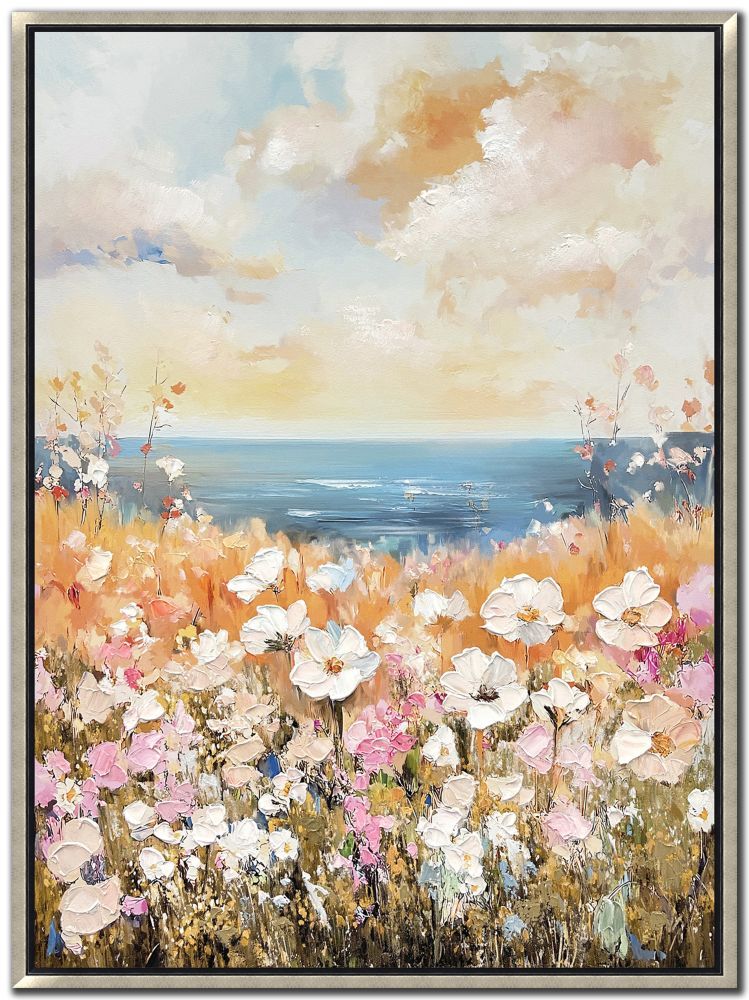 Streamline Art Seaside Bloomscape 36x48 CHY25120