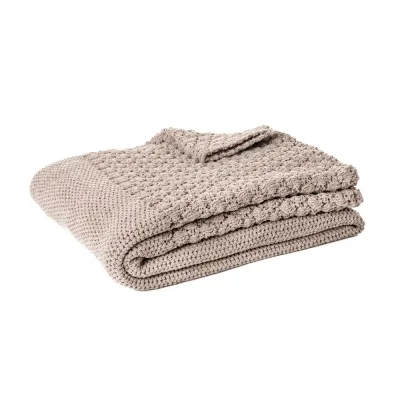 Throw Brunelli Basket Brown 242BR150 Throw Brunelli Basket Brown 242BR150