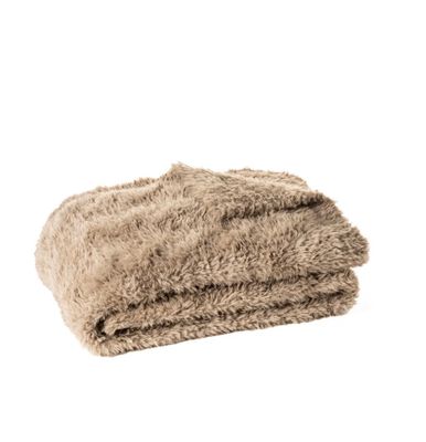 Throw Brunelli Beverly Taupe 2024T150 Throw Brunelli Beverly Taupe 2024T150