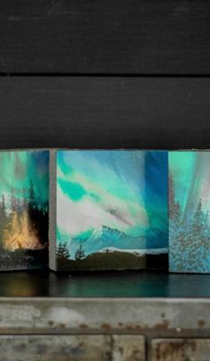 Cedar Mountain Art Block Aurora Peaks Cedar Mountain Art Block Aurora Peaks