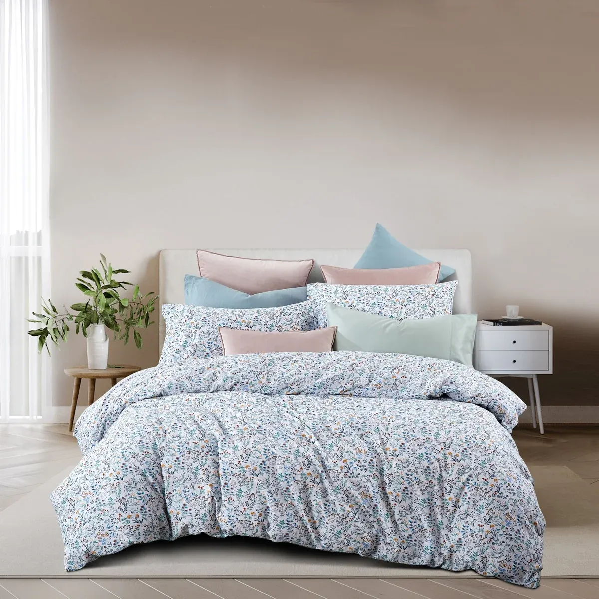 Duvet Cover Daniadown Andie King w / Pillow Cases**