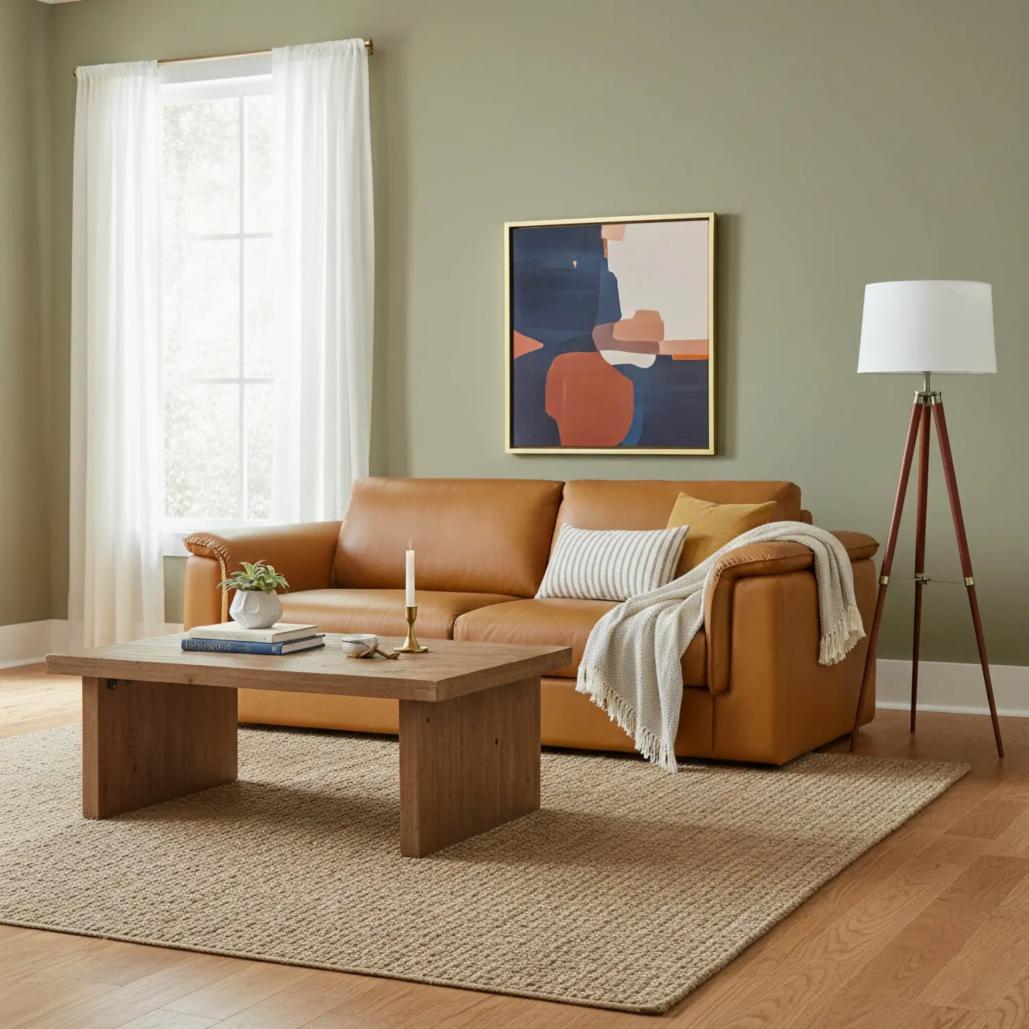 LH Leather Sofa Jackson Tan JAC007-VTA